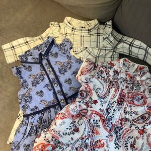 Janie and Jack Lot of 3 Dresses 12-18m